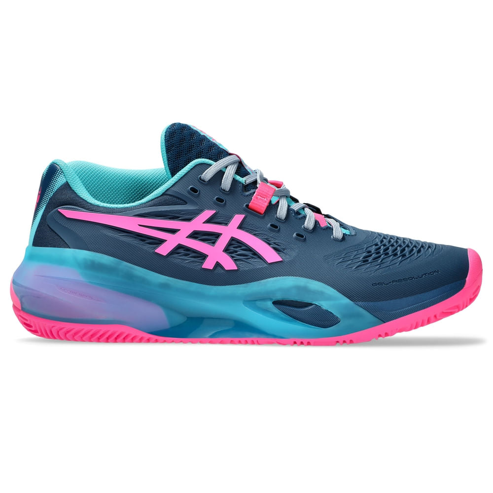 ASICS TENIS PADEL GEL-RESOLUTION X MEN BLUE/HOT PINK