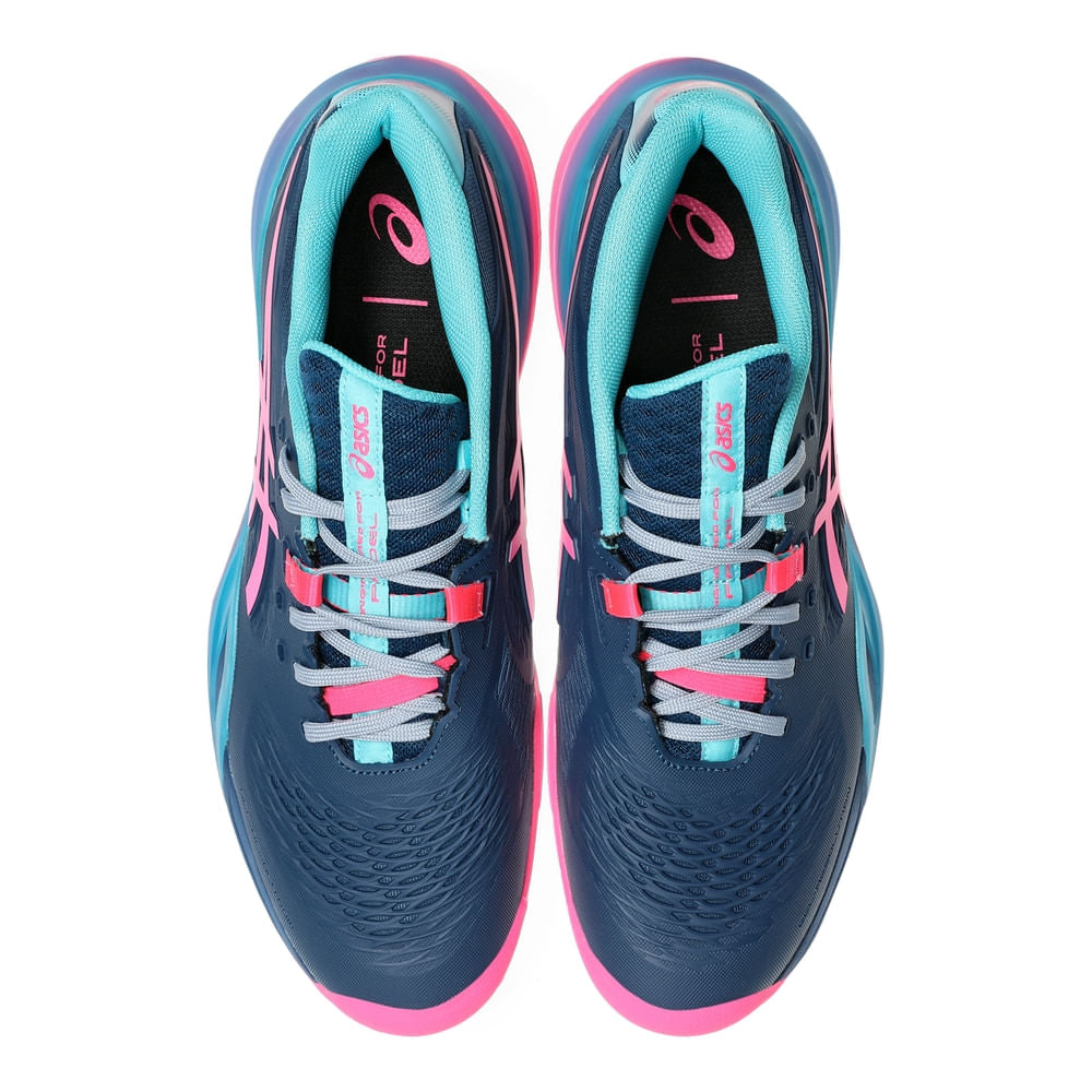ASICS TENIS PADEL GEL-RESOLUTION X MEN BLUE/HOT PINK