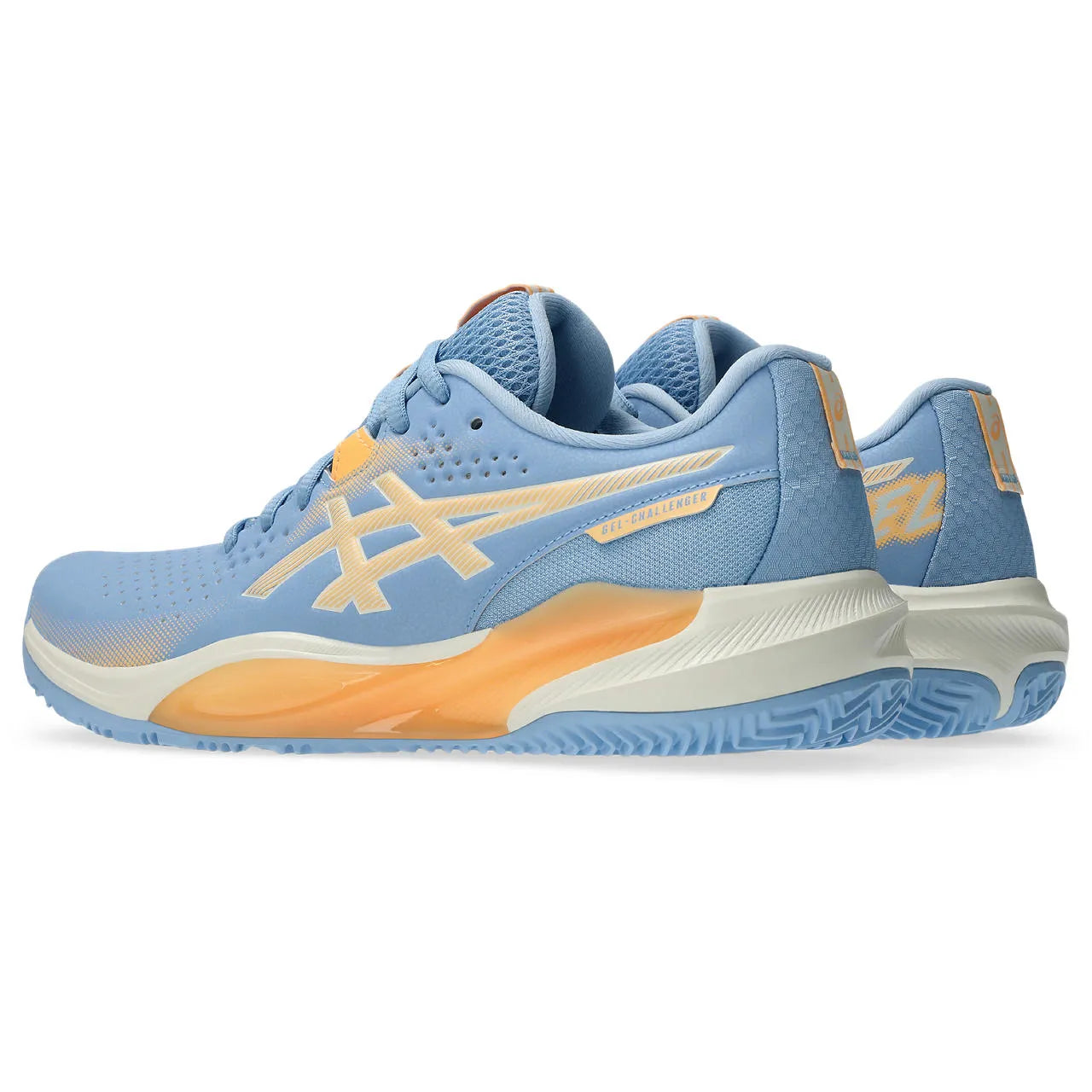 ASICS TENIS GEL CHALLENGER 15 PADEL STONE WASH/ORANGE GLOW