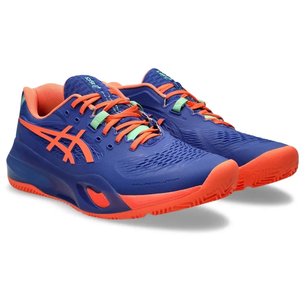 ASICS TENIS GEL RESOLUTION X PADEL DARK COBALT/VIVID CORAL