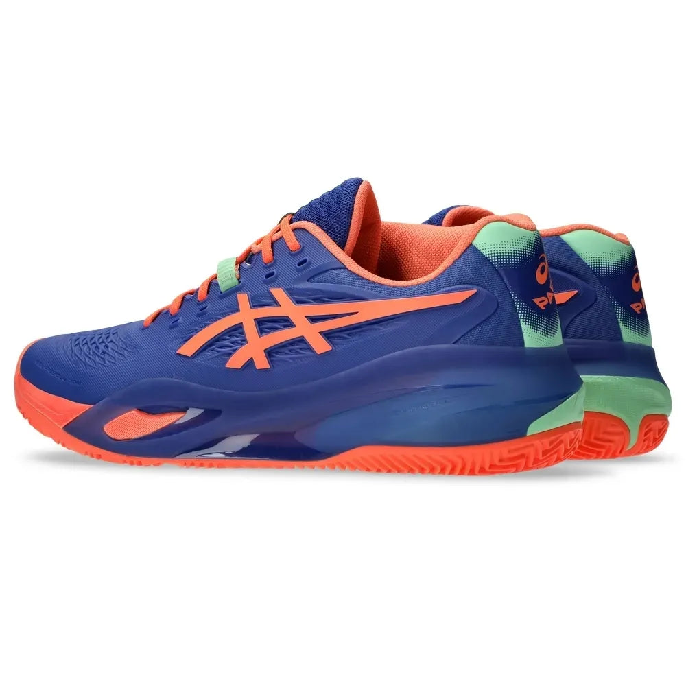 ASICS TENIS GEL RESOLUTION X PADEL DARK COBALT/VIVID CORAL