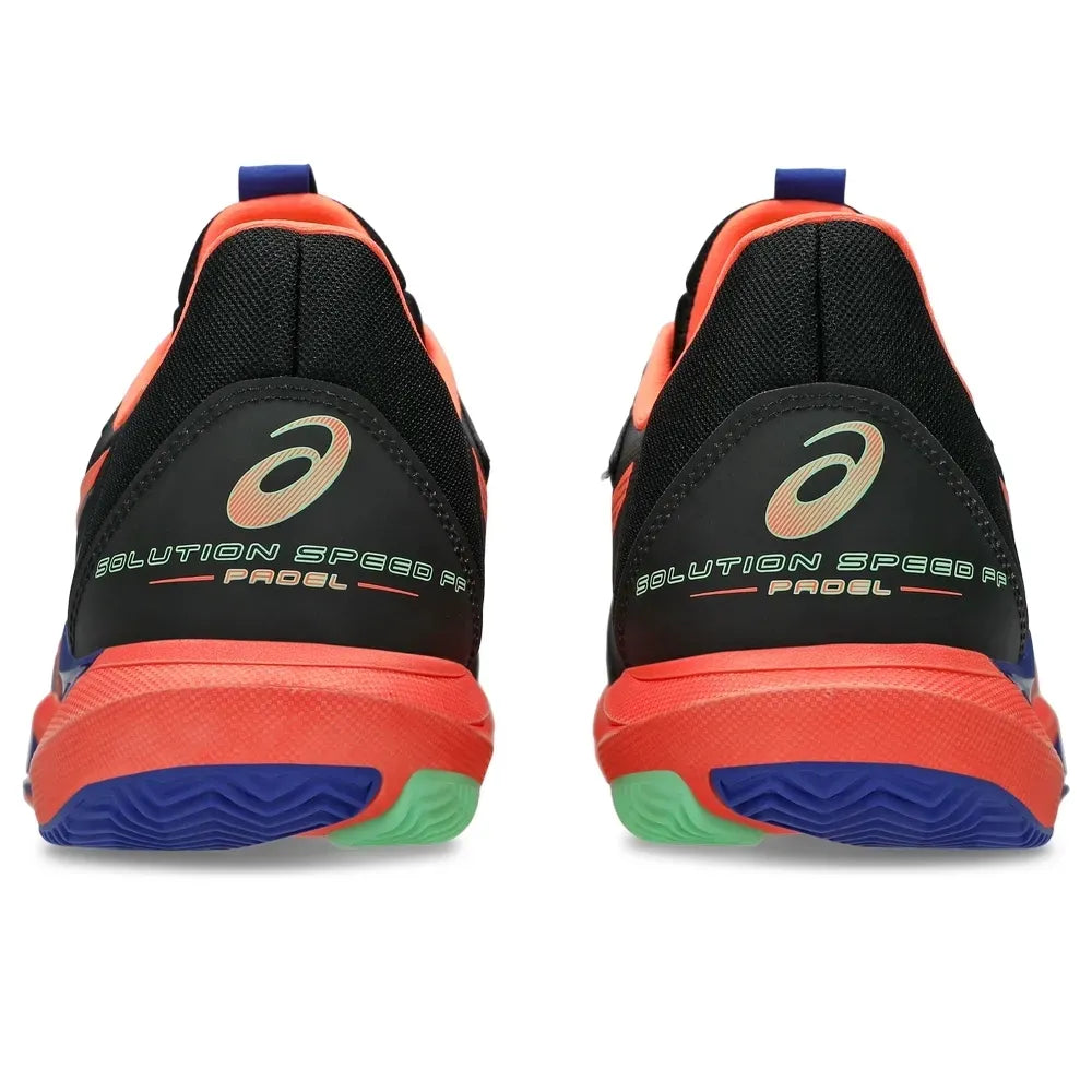 ASICS TENIS SOLUTION SPEED FF3 PADEL BLACK/VIVID CORAL