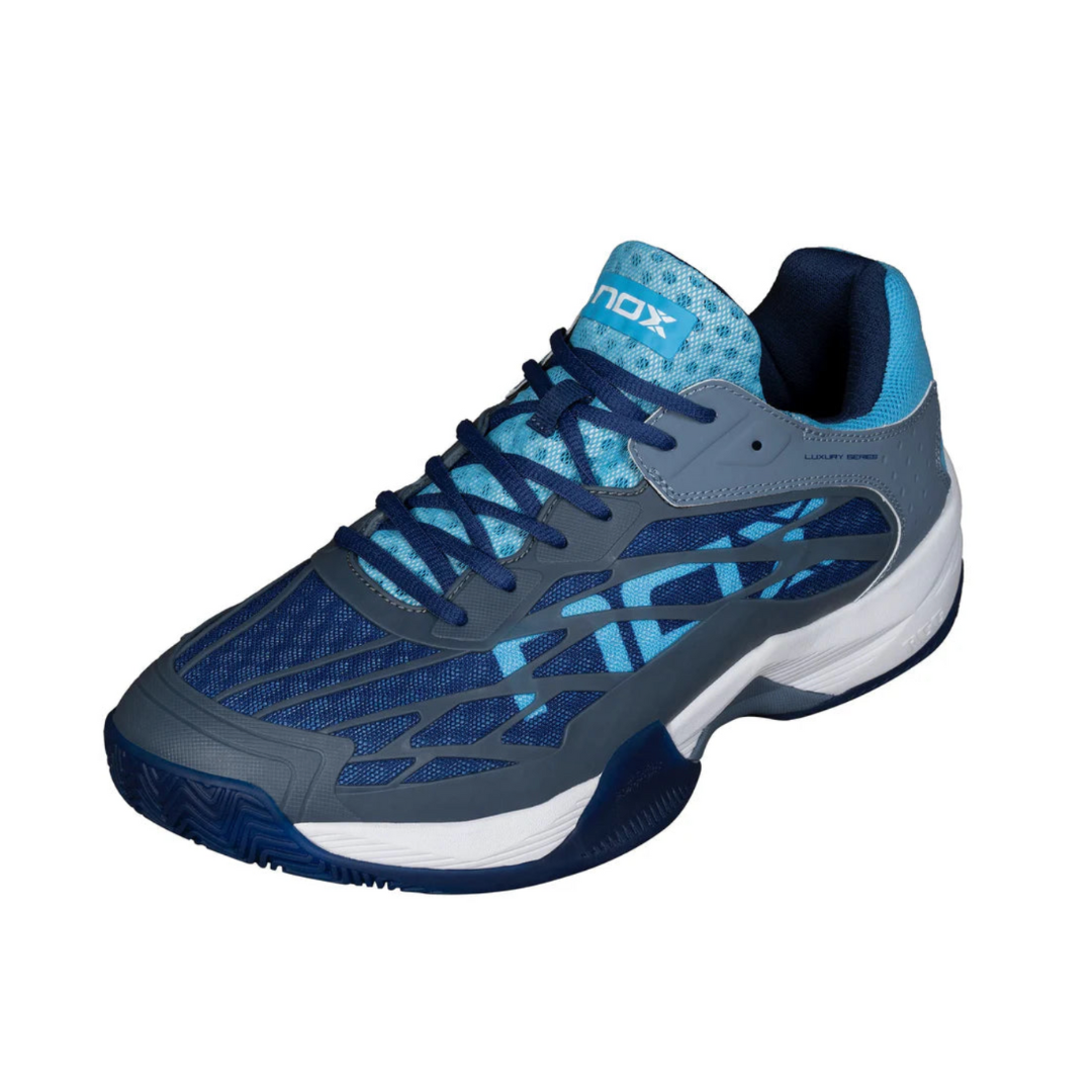 NOX TENIS DE PADEL  AT10 LUX PIEDRA/AZUL BONNIE