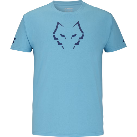 BABOLAT COTTON TEE LEBRON MEN CYAN/BLUE