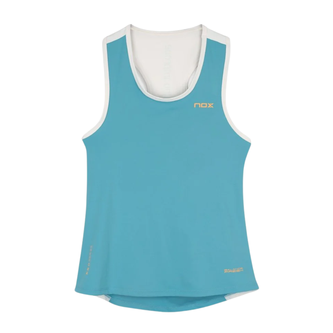 NOX CAMISETA DE TIRANTES MUJER PRO TURQUESA