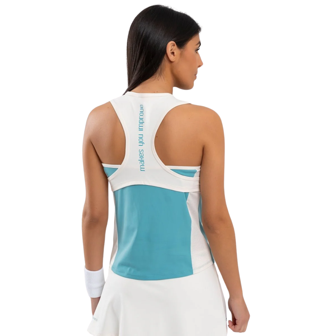 NOX CAMISETA DE TIRANTES MUJER PRO TURQUESA