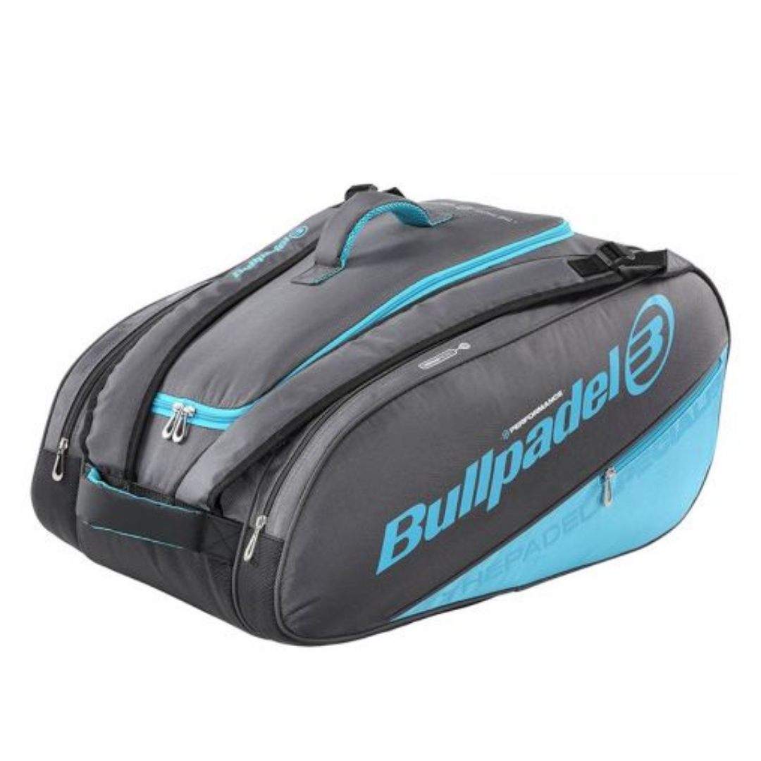 BULLPADEL PALETERO PERFORMANCE NEGRO/AZUL