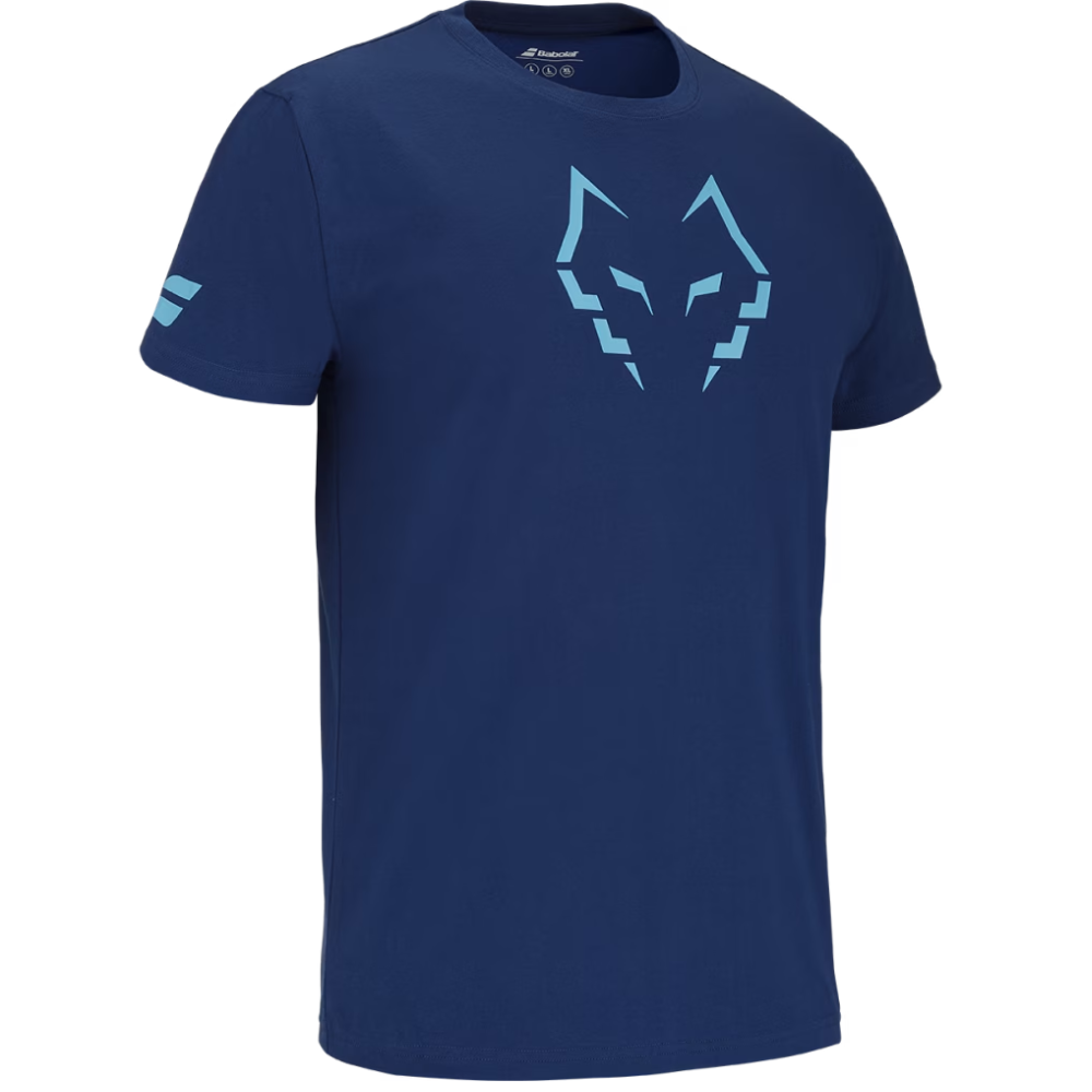 BABOLAT COTTON TEE LEBRON MEN ESTATE BLUE