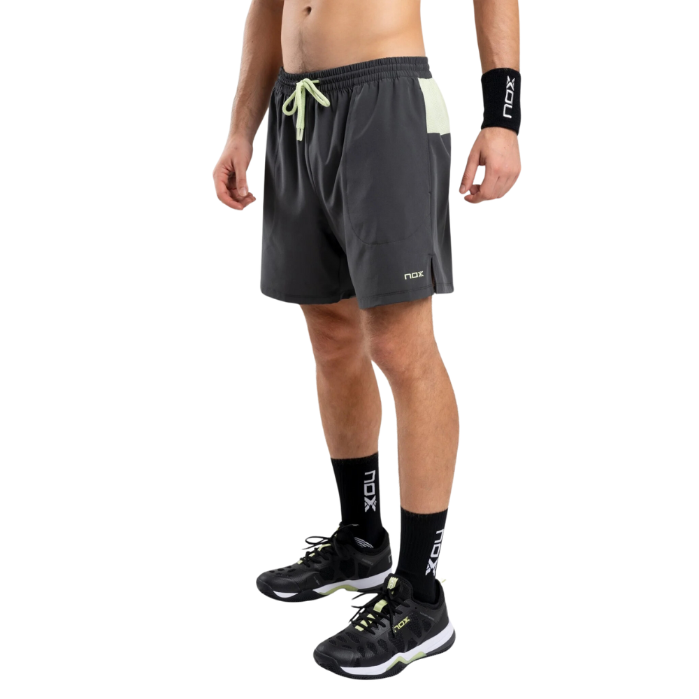 NOX SHORT PRO CHARCOAL GRIS