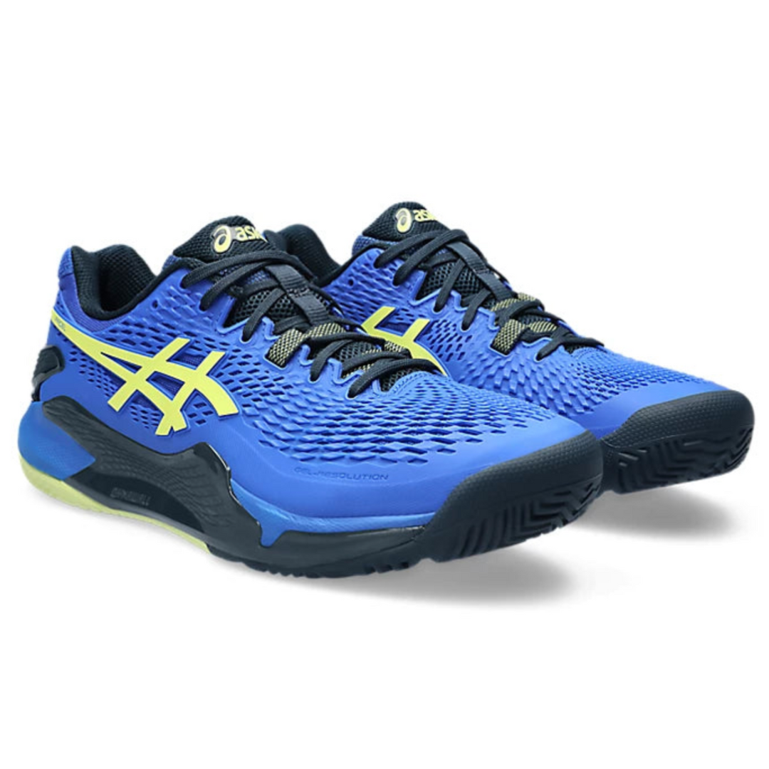 ASICS TENIS GEL-RESOLUTION 9 PADEL MEN ILLUSION BLUE/GLOW YELLOW