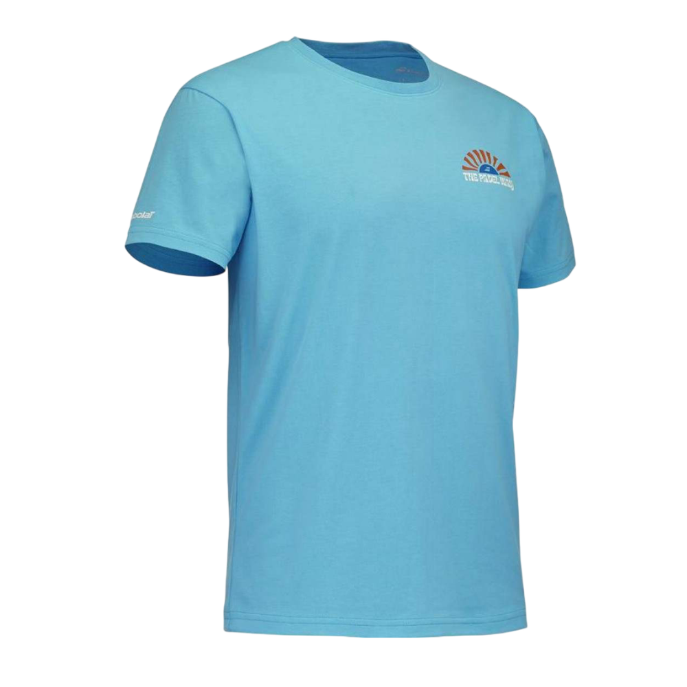 BABOLAT PLAYERA PERF COTTON TEE SCUBA BLUE