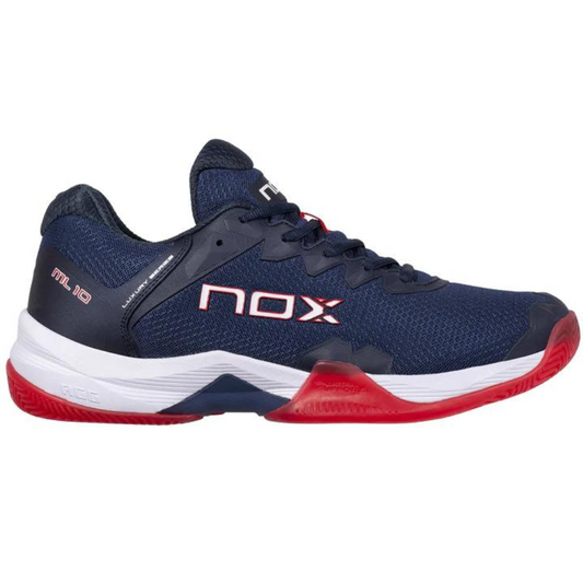 NOX TENIS DE PADEL ML10 HEXA BLUE/FIERY RED
