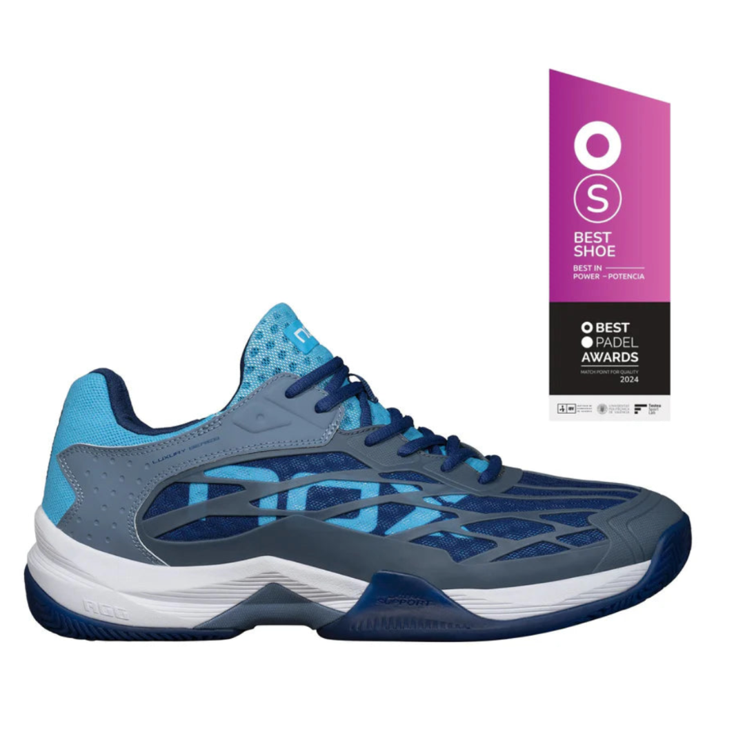NOX TENIS DE PADEL  AT10 LUX PIEDRA/AZUL BONNIE