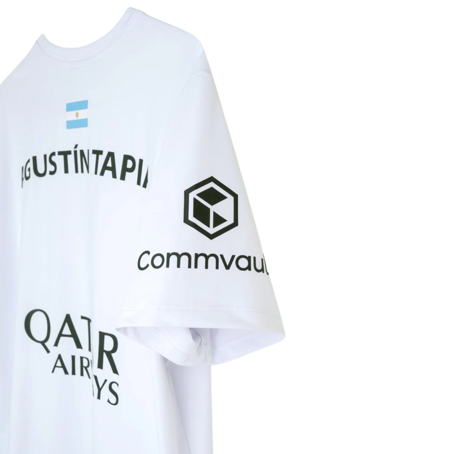 NOX CAMISETA SPONSORS AT10 BLANCO DE AGUSTÍN TAPIA 2026