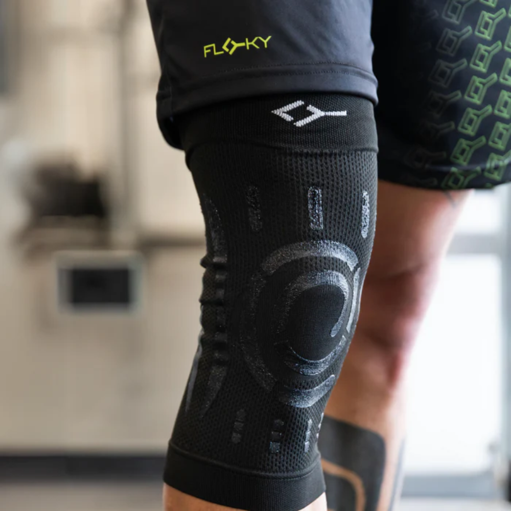 FLOKY KNEE SUPPORT RIGHT T1 BLACK