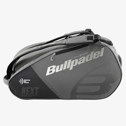 BULLPADEL PALETERO NEXT GRIS