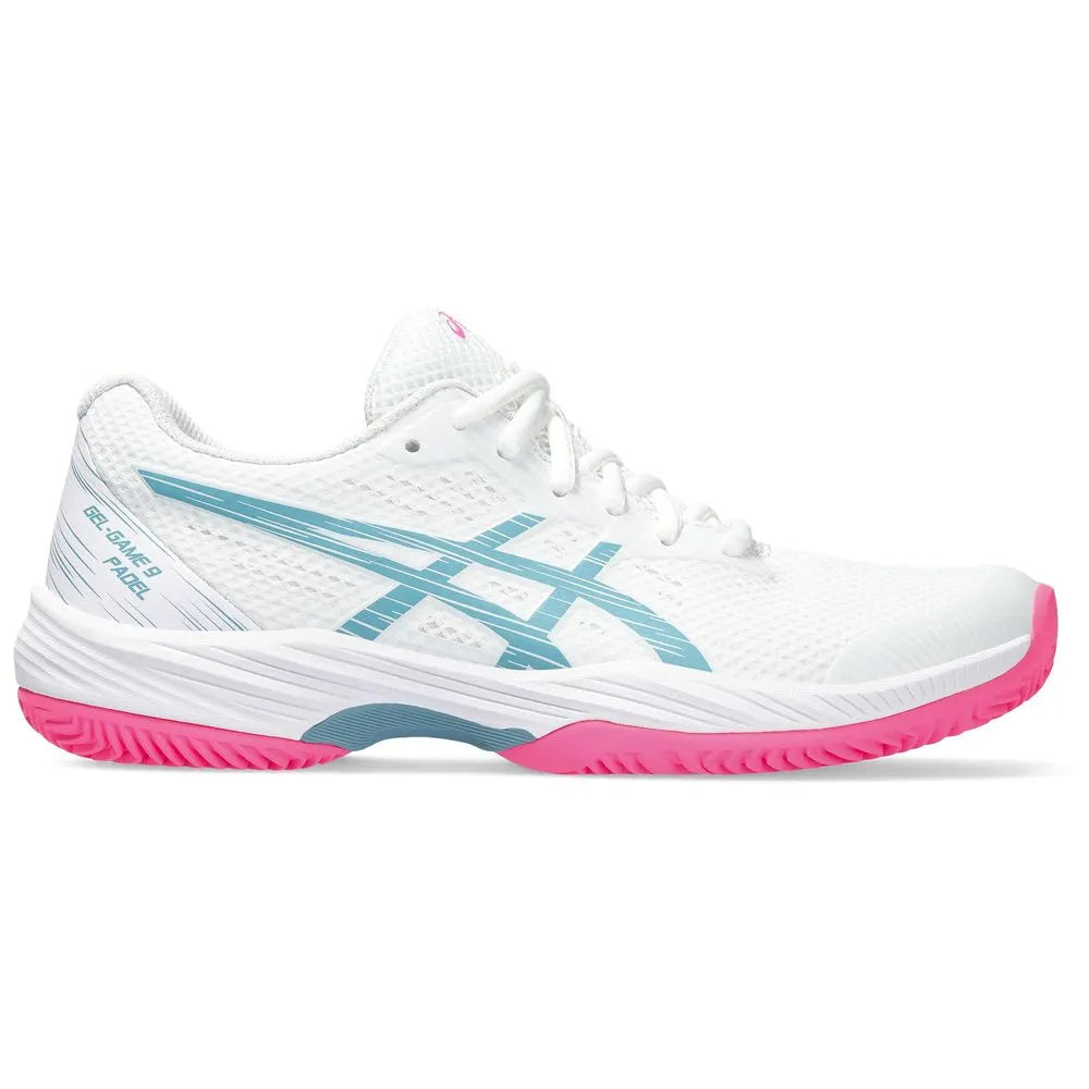 ASICS TENIS GAME 9 WOMEN WHITE GRIS/BLUE