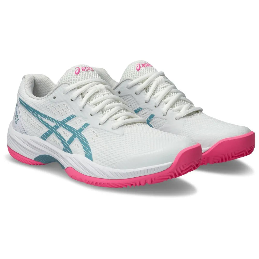 ASICS TENIS GAME 9 WOMEN WHITE GRIS/BLUE