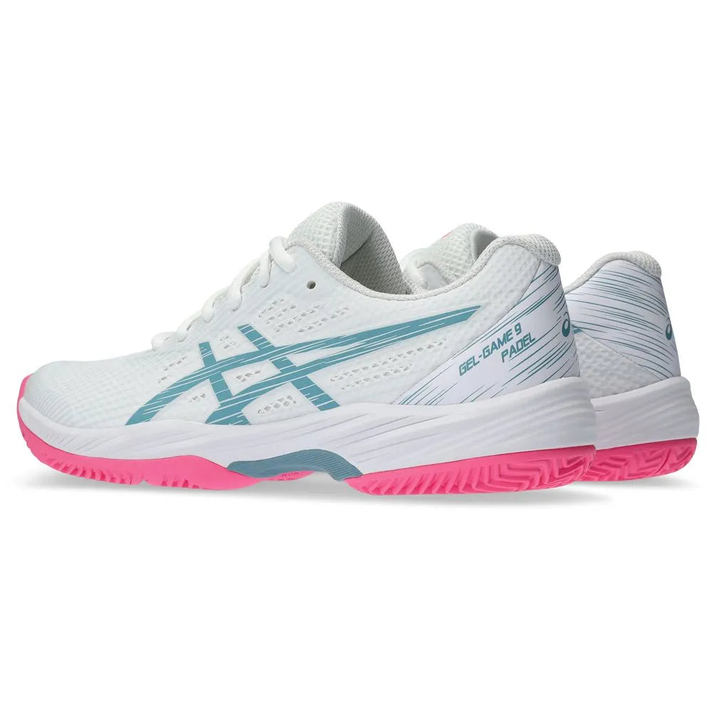 ASICS TENIS GAME 9 WOMEN WHITE GRIS/BLUE