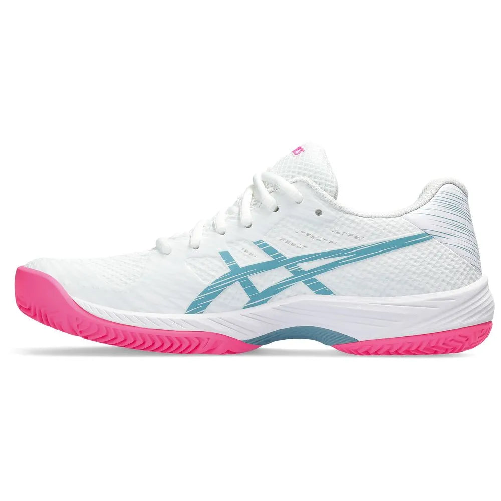ASICS TENIS GAME 9 WOMEN WHITE GRIS/BLUE