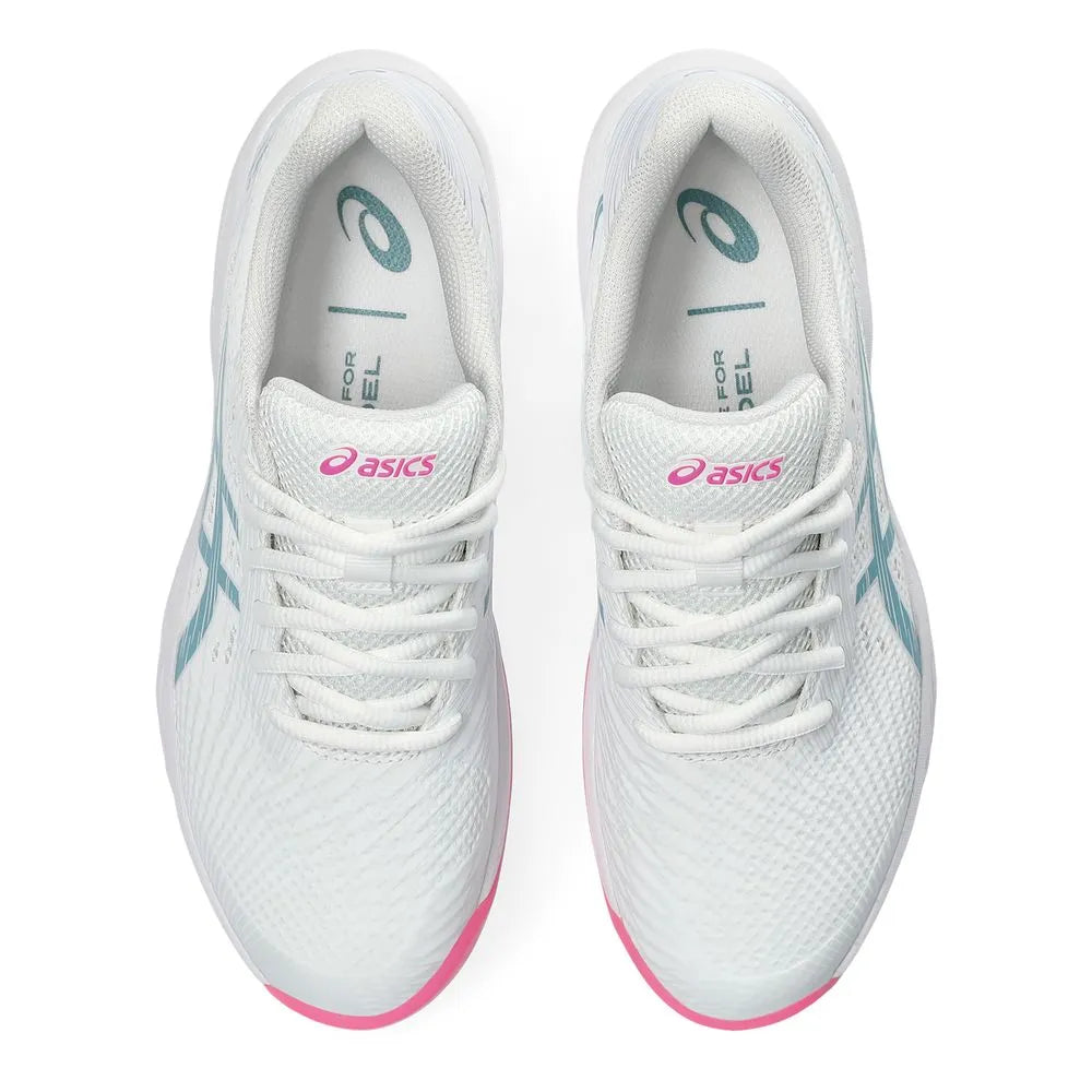 ASICS TENIS GAME 9 WOMEN WHITE GRIS/BLUE
