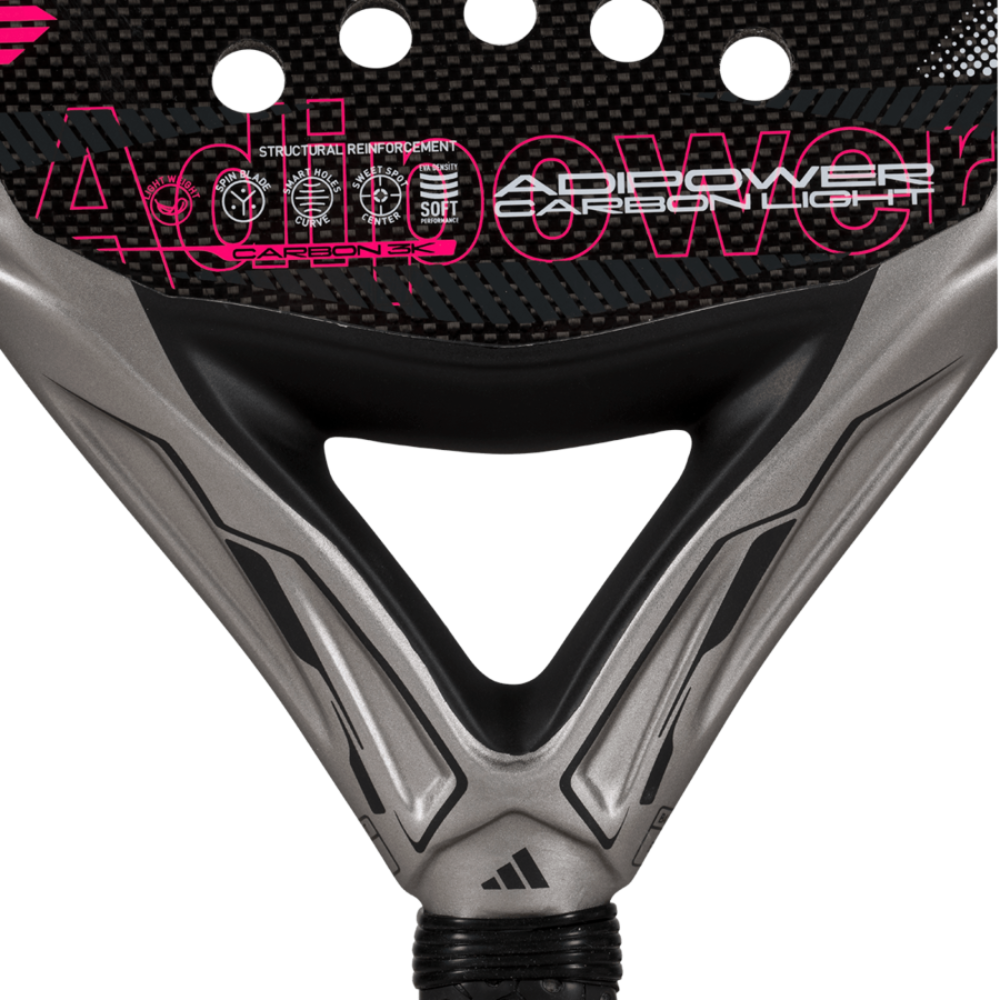 ADIDAS PALA PADEL ADIPOWER CARBON LIGHT 3.4