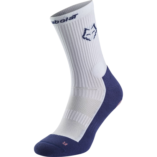 BABOLAT CALCETINES MID-CALF LEBRON WHITE/BLUE