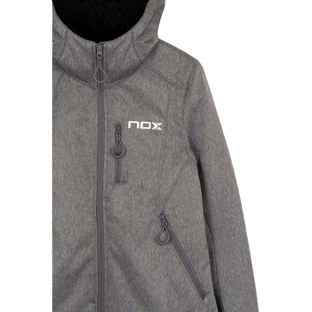 NOX SOFTSHELL MUJER PRO HEATHER GREY
