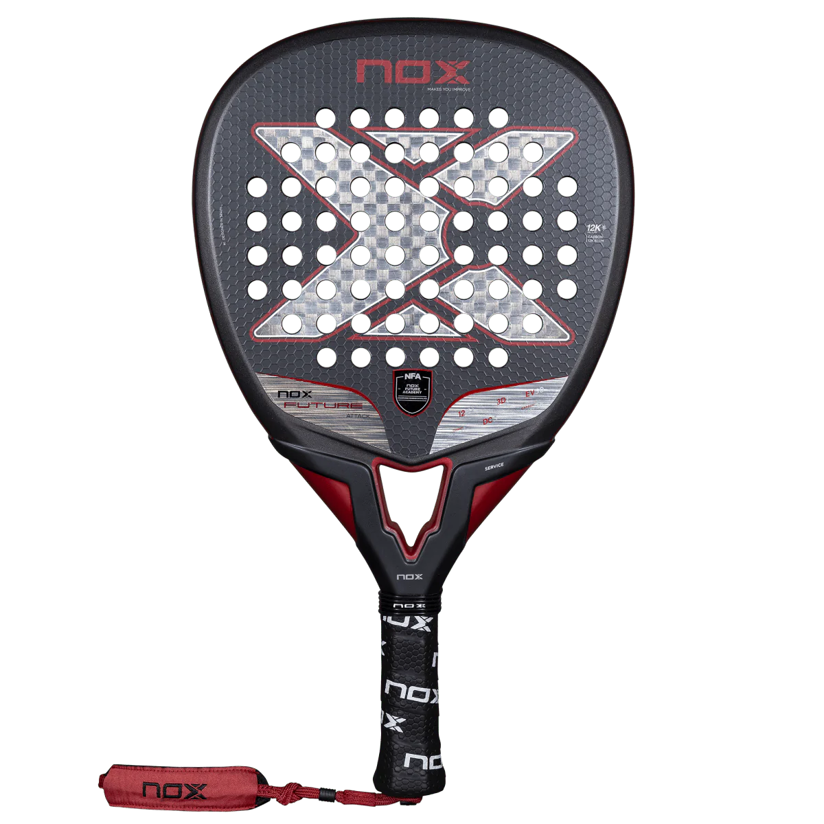 NOX PALA FUTURE ATTACK 12K ALUM