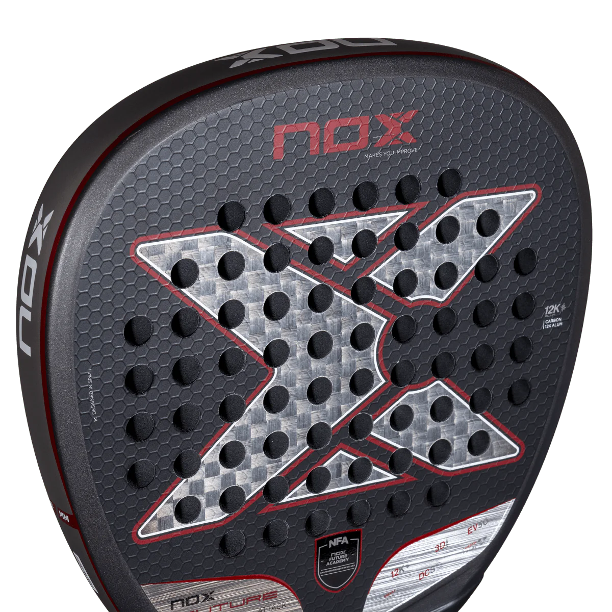 NOX PALA FUTURE ATTACK 12K ALUM