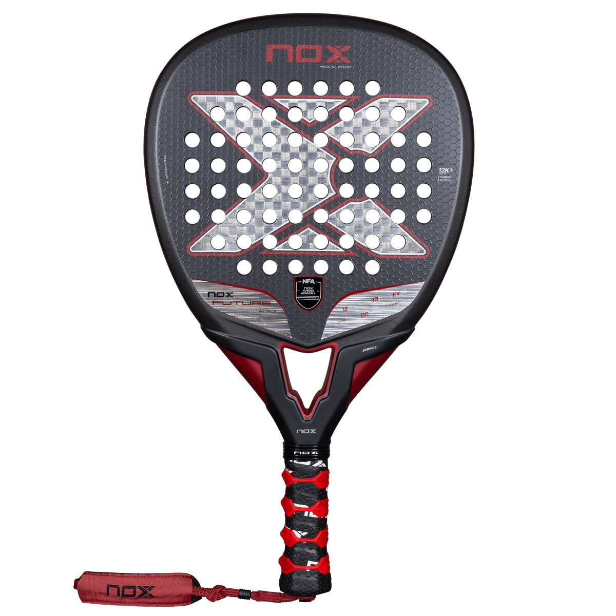 NOX PALA FUTURE ATTACK 12K ALUM