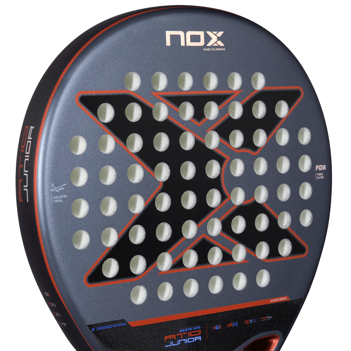 NOX PALA PADEL AT10 GENIUS JUNIOR BY AGUSTIN TAPIA 2025