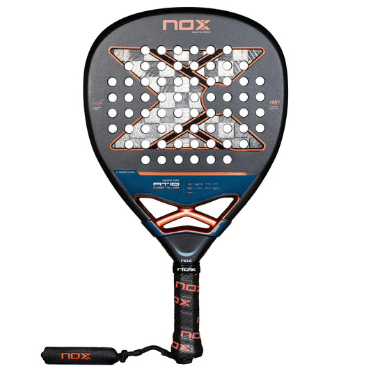 NOX PALA PADEL AT10 LUXURY GENIUS ATTACK 18K ALUM 2025 AGUSTIN TAPIA