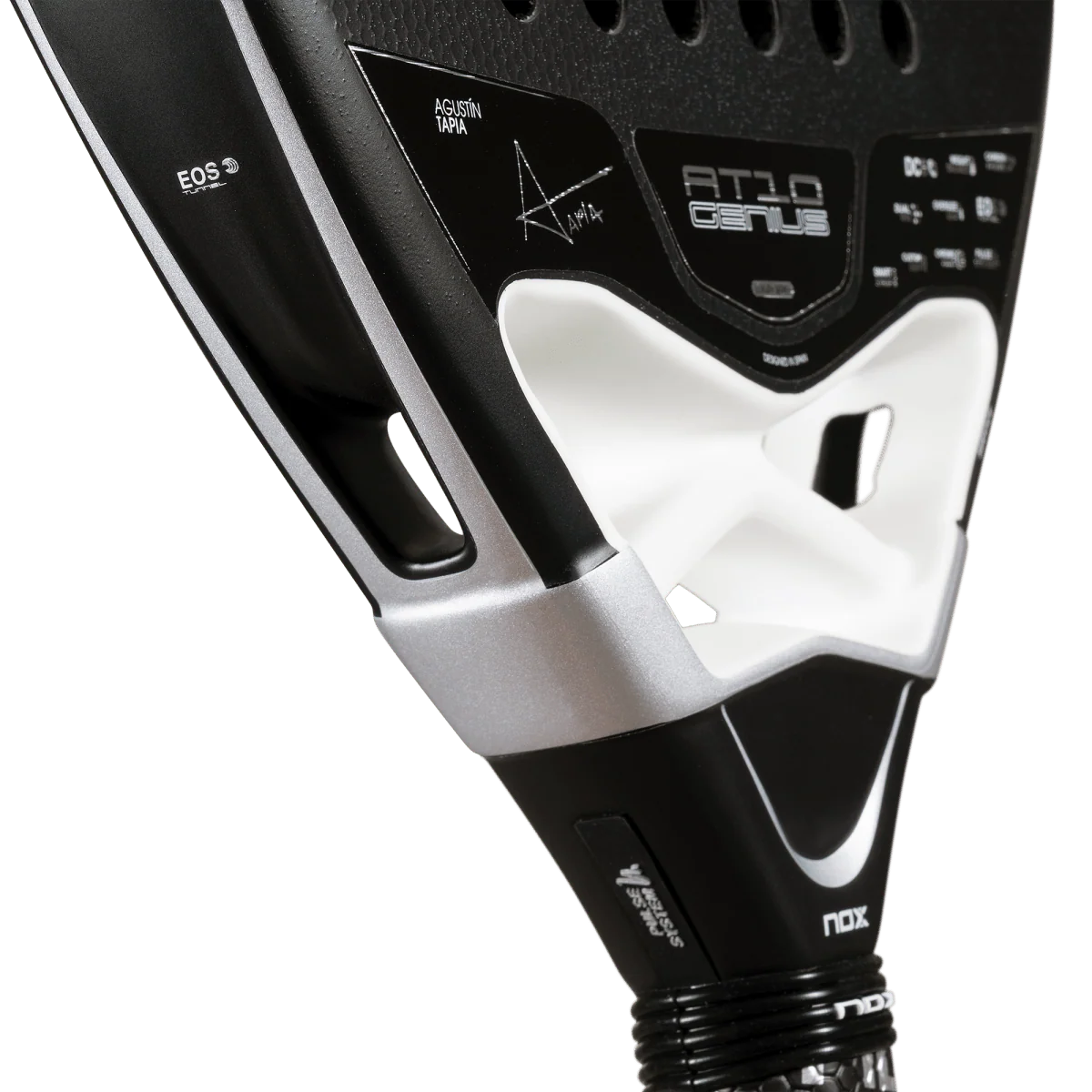 NOX PALA PADEL AT10 LUXURY GENIUS ATTACK 18K ALUM 2026 BY AGUSTÍN TAPIA