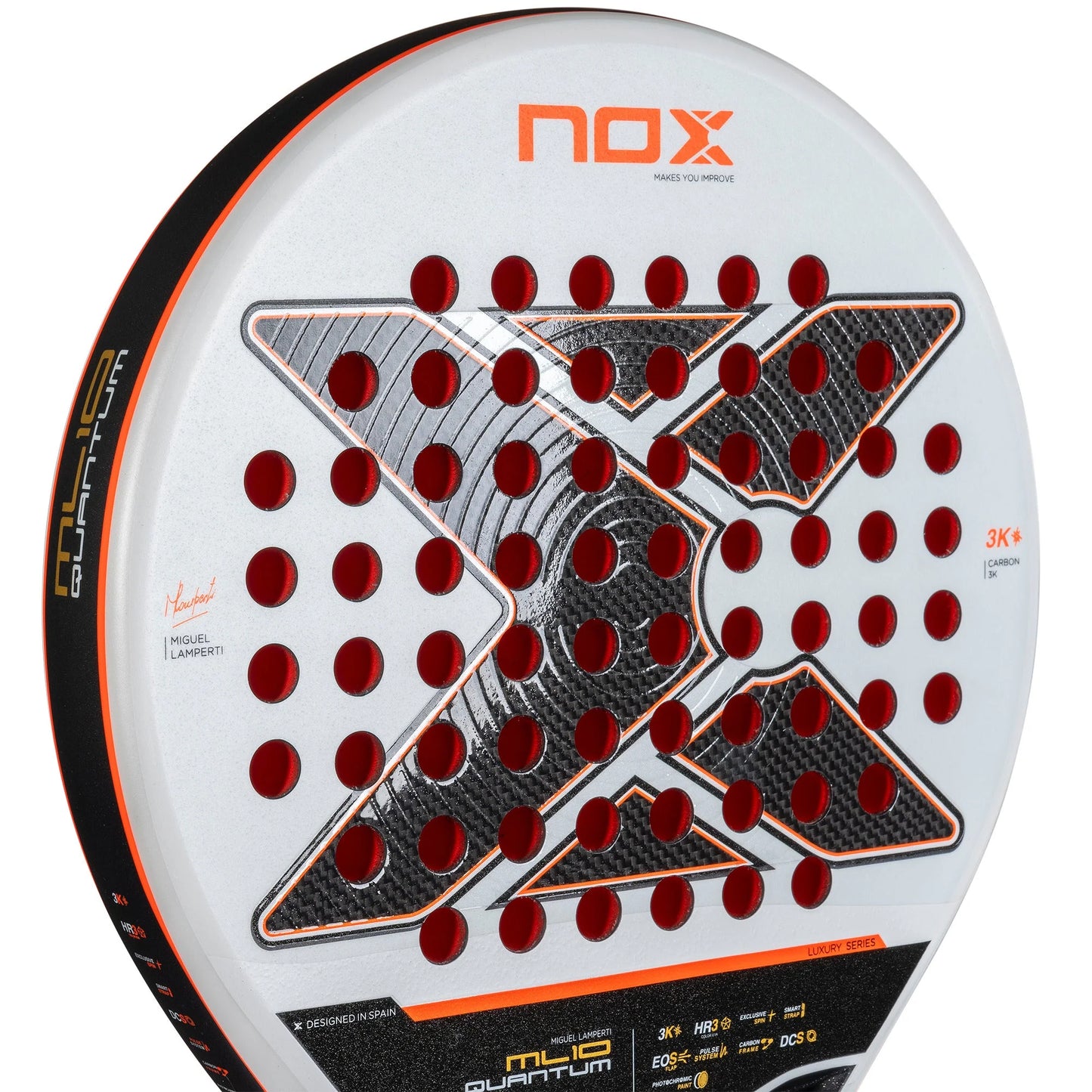 NOX PALA PADEL ML10 QUANTUM 3K MIGUEL LAMPERTI 2025