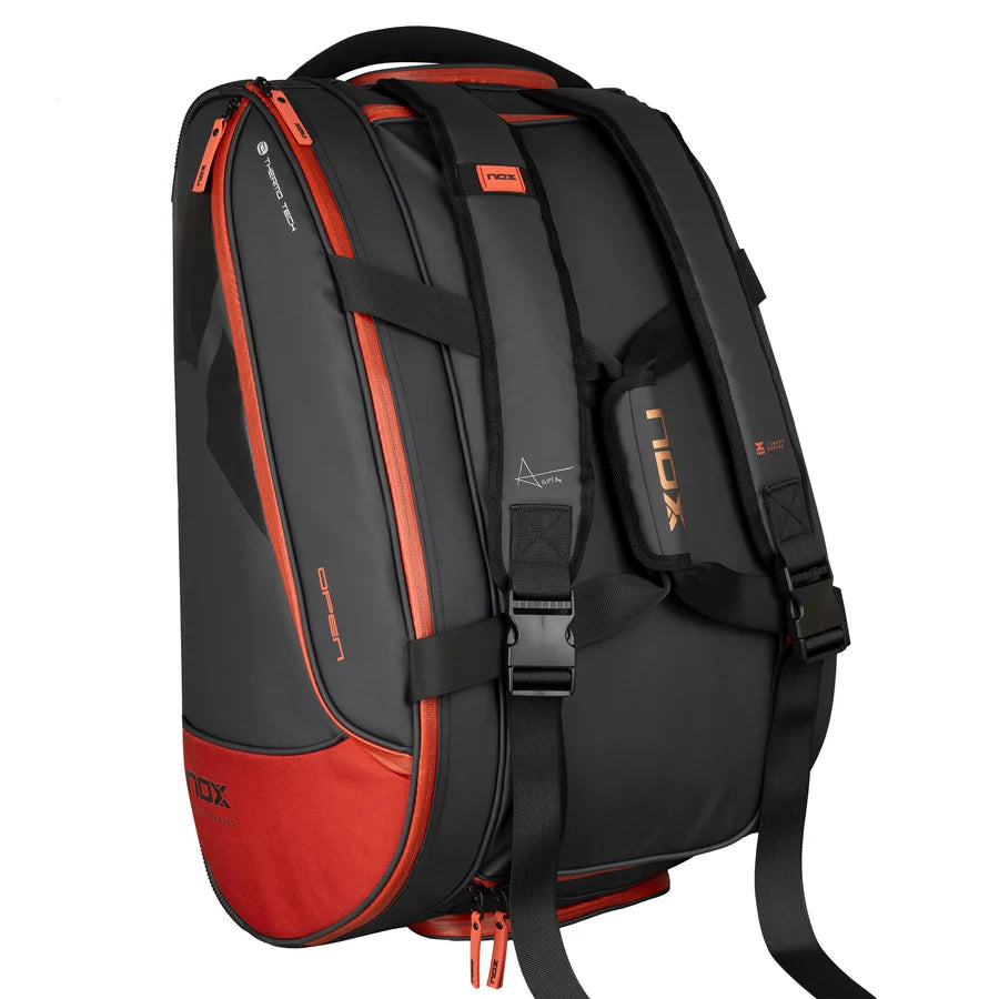 PALETERO LUXURY OPEN SERIES NEGRO/ROJO