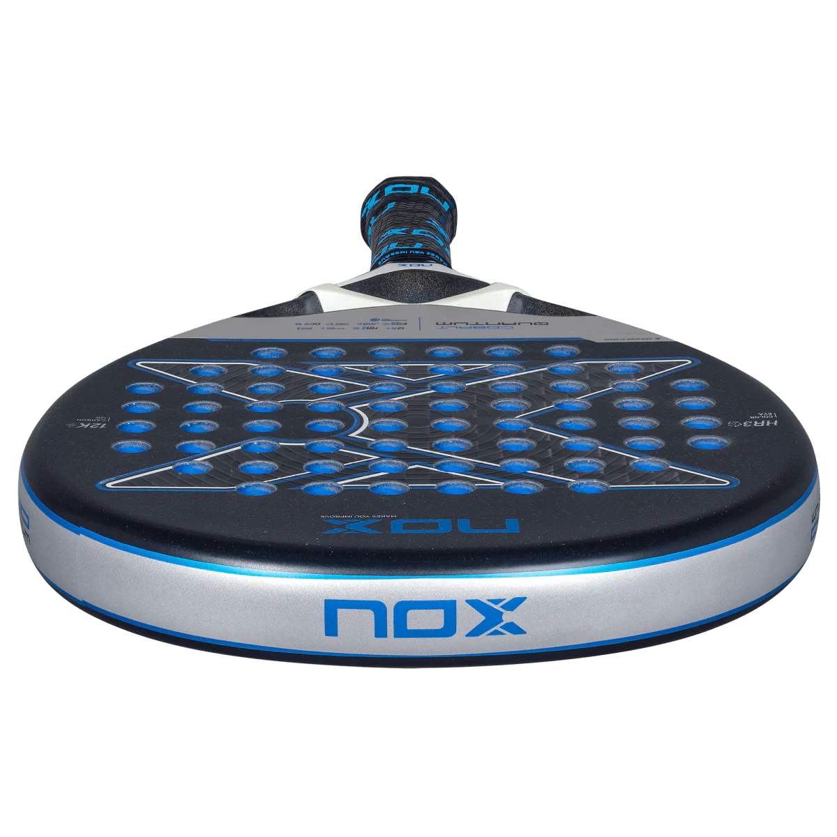 NOX PALA PADEL QUANTUM 12K COBALT 2025