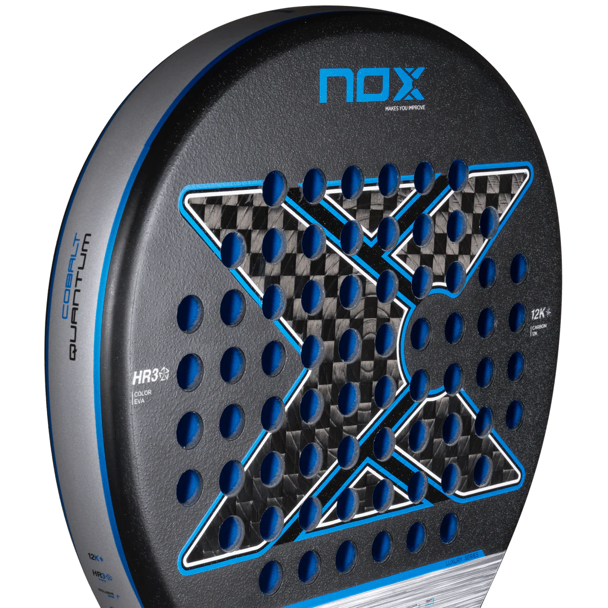 NOX PALA PADEL QUANTUM 12K COBALT 2025