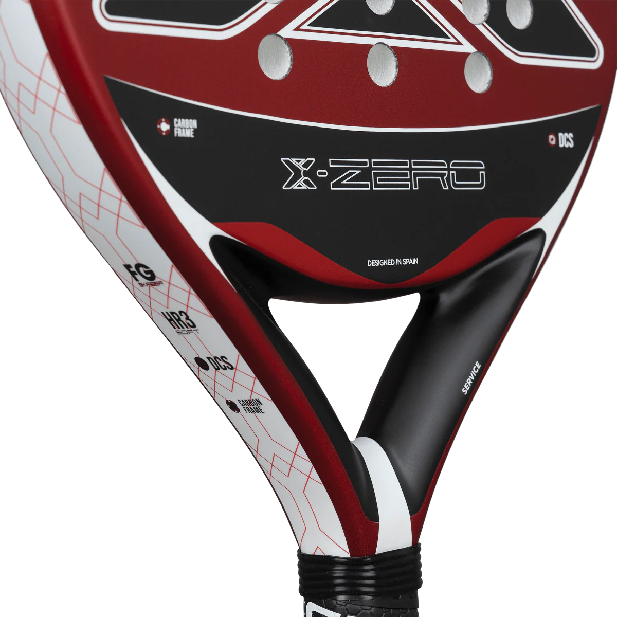 NOX PALA PADEL X-ZERO RED