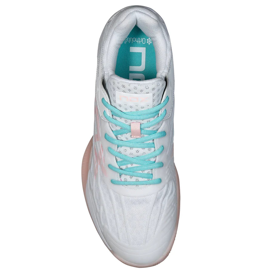 NOX TENIS DE PADEL AT10 LUX BLANCO/POTPURRI