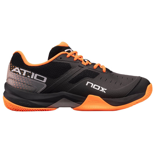 NOX TENIS DE PADEL AT10 PRO NEGRO/NARANJA