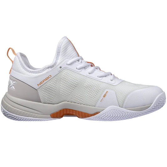 NOX TENIS LUX NERBO WHITE/CORAL GOLD