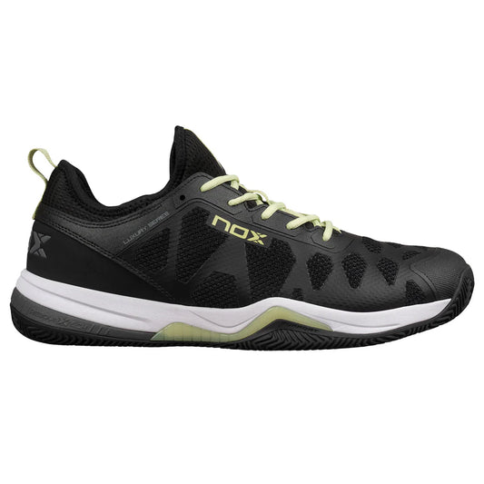 NOX TENIS DE PADEL NERBO BLACK/LIMA SUAVE