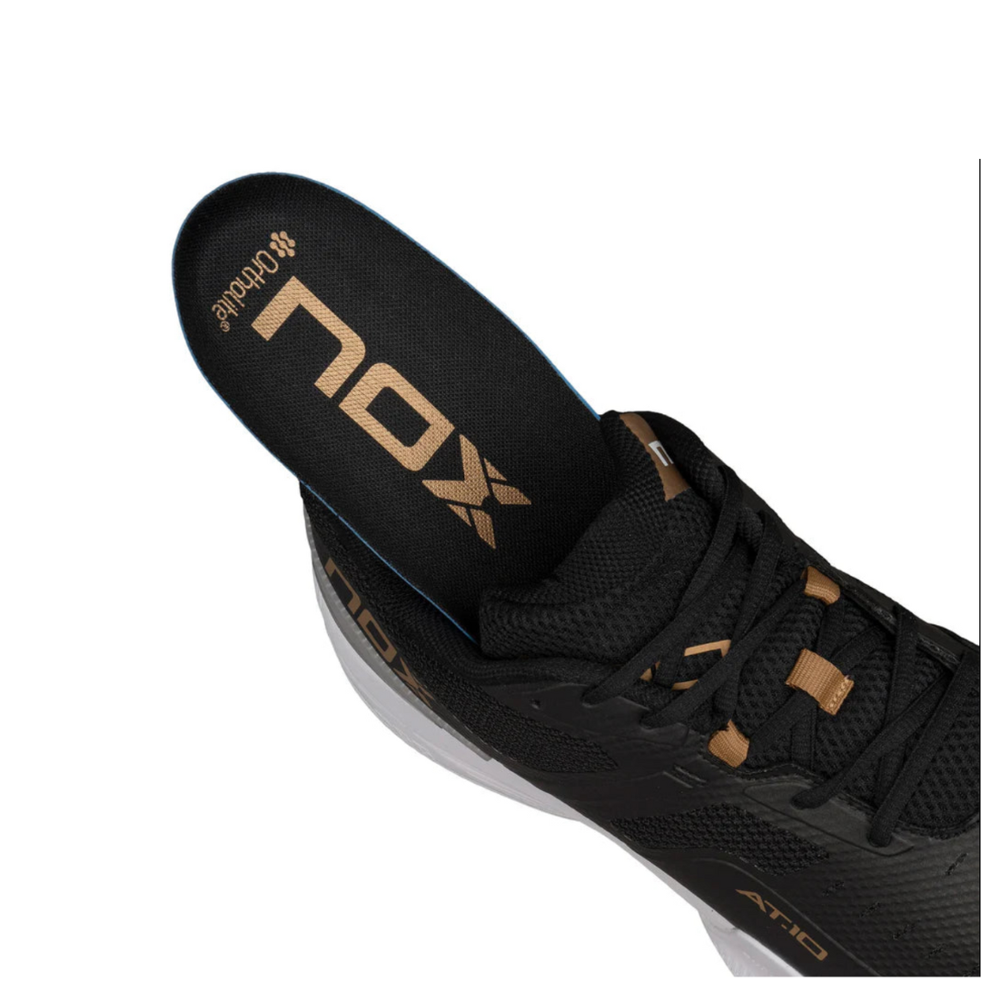 NOX TENIS DE PADEL NEGRO AT10 PRO NEGRO/ORO