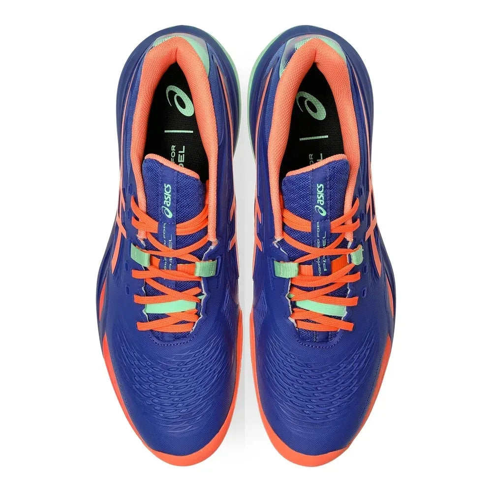 ASICS TENIS GEL RESOLUTION X PADEL DARK COBALT/VIVID CORAL