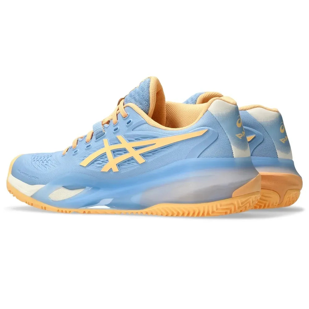 ASICS TENIS GEL RESOLUTION X PADEL STONE WASH/ORANGE GLOW