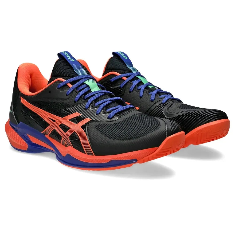 ASICS TENIS SOLUTION SPEED FF3 PADEL BLACK/VIVID CORAL