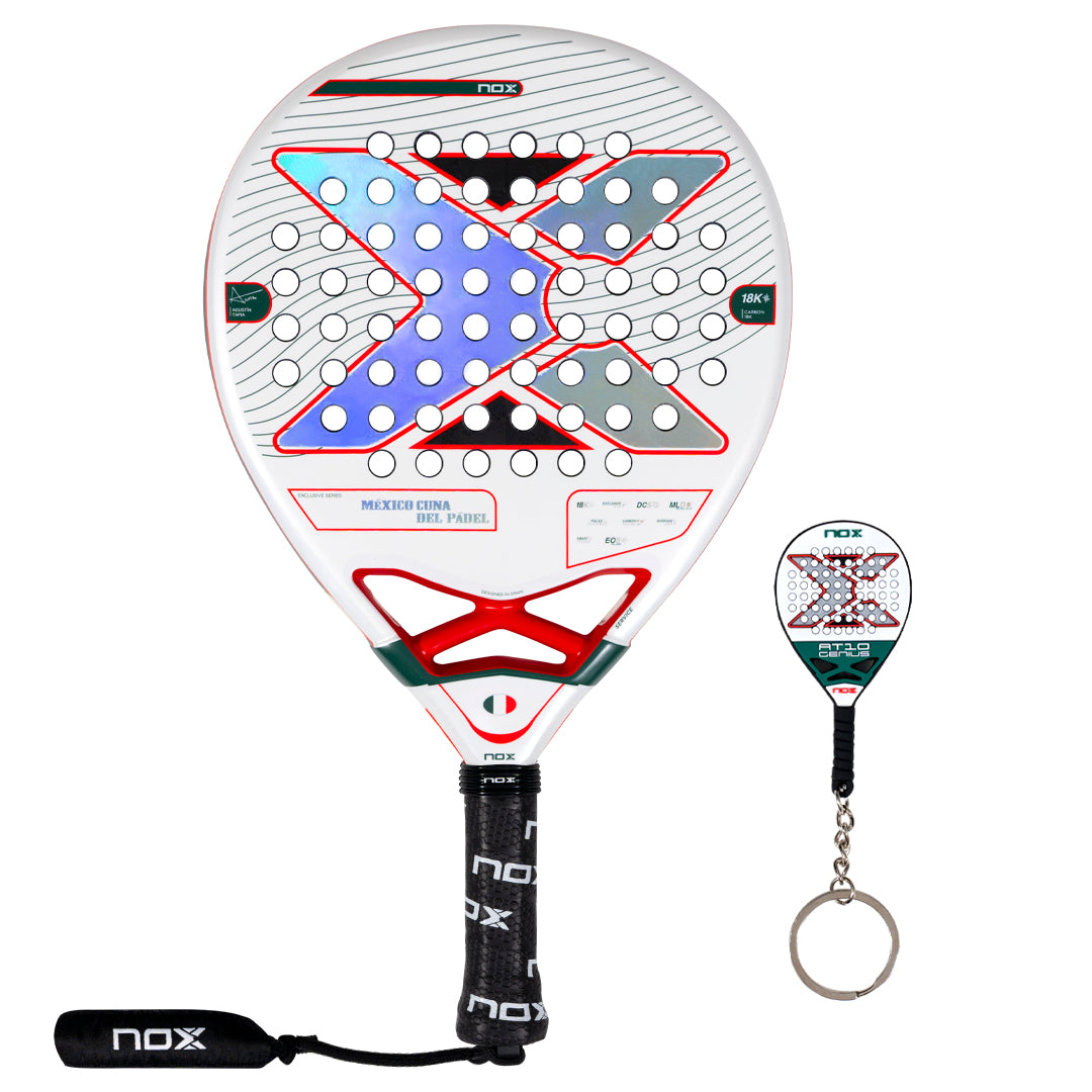 NOX Pala Padel AT10 LUXURY GENIUS 18K MX EXCLUSIVE EDITION