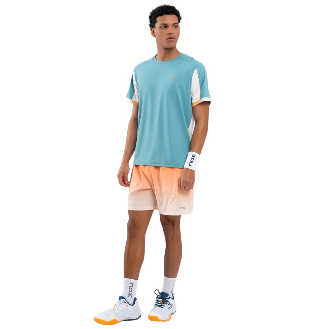 NOX CAMISETA HOMBRE PRO TURQUESA