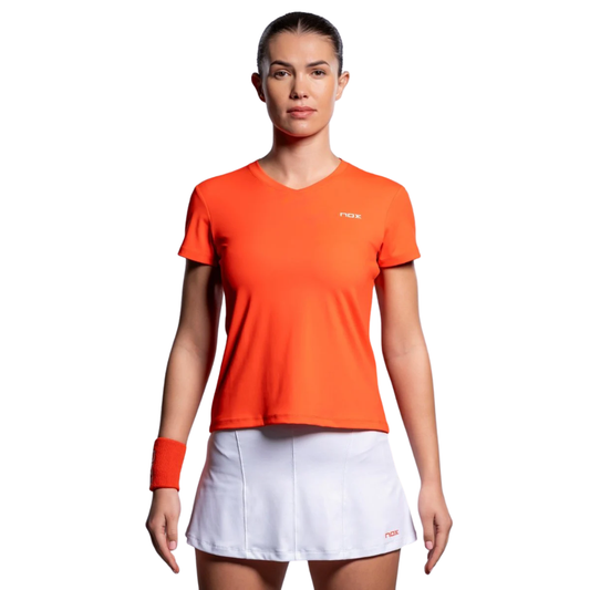 NOX CAMISETA MUJER TEAM ROJA 2026